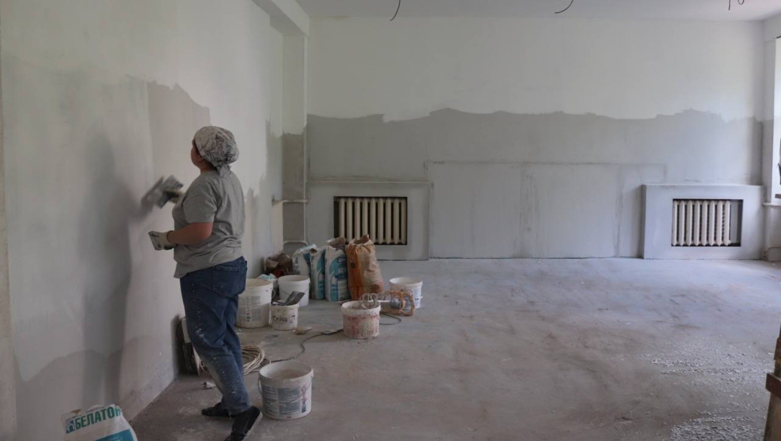 В Уфе подходит к концу капитальный ремонт школы №18