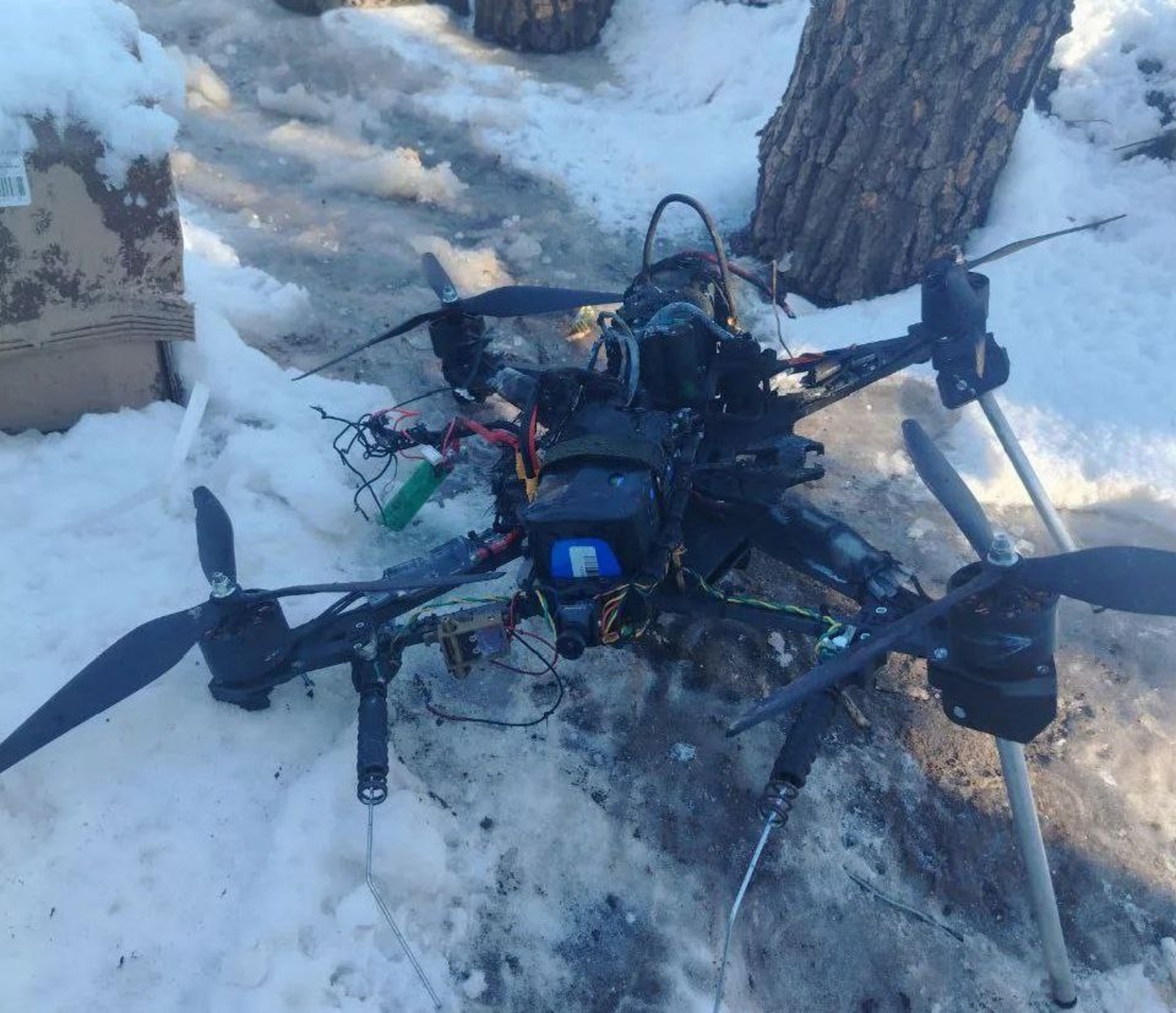 Боец из Башкирии успешно отразил атаку дронов-камикадзе