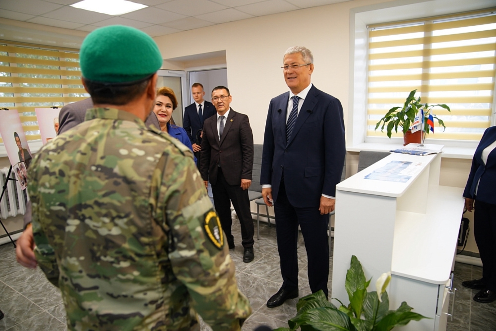 Радий Хабиров посетил Центр поддержки бойцов СВО в Баймаке