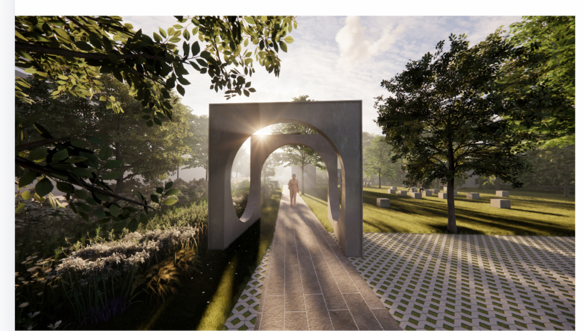 Новый сквер Уфы: проект благоустройства студентов-архитекторов высоко оценен