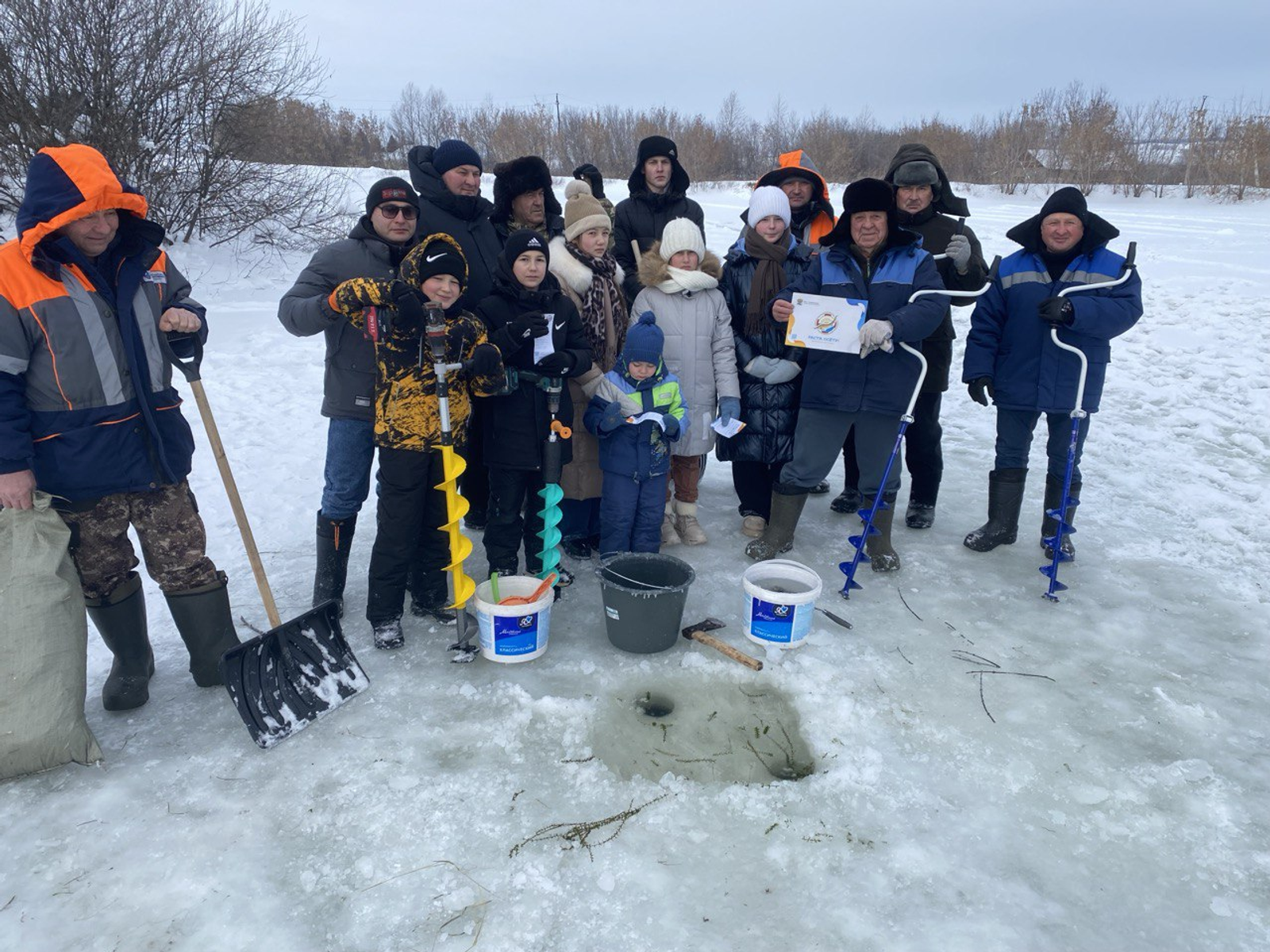 Эковолонтеры Башкирии борются с зимним замором