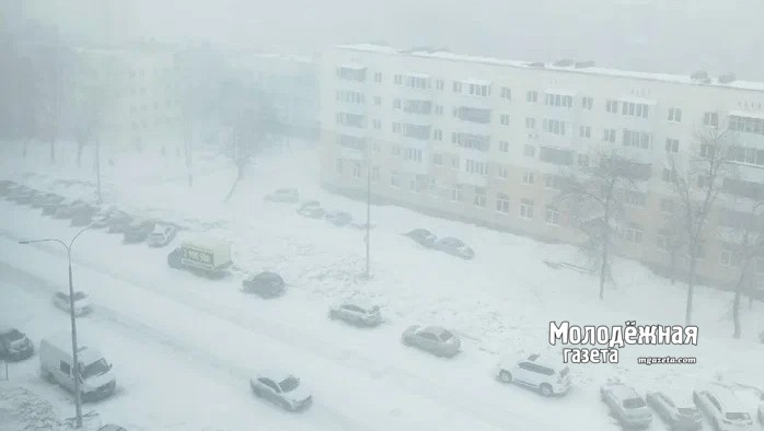 В Башкирию придут метель и ураганный ветер