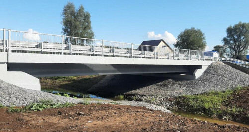 В Башкирии открыли движение по мосту на дороге Кармаскалы  Нижний Тюкунь