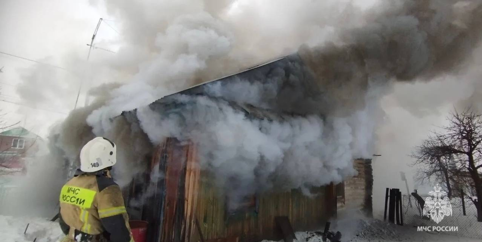 В селе Башкирии в бревенчатом доме обнаружено тело женщины