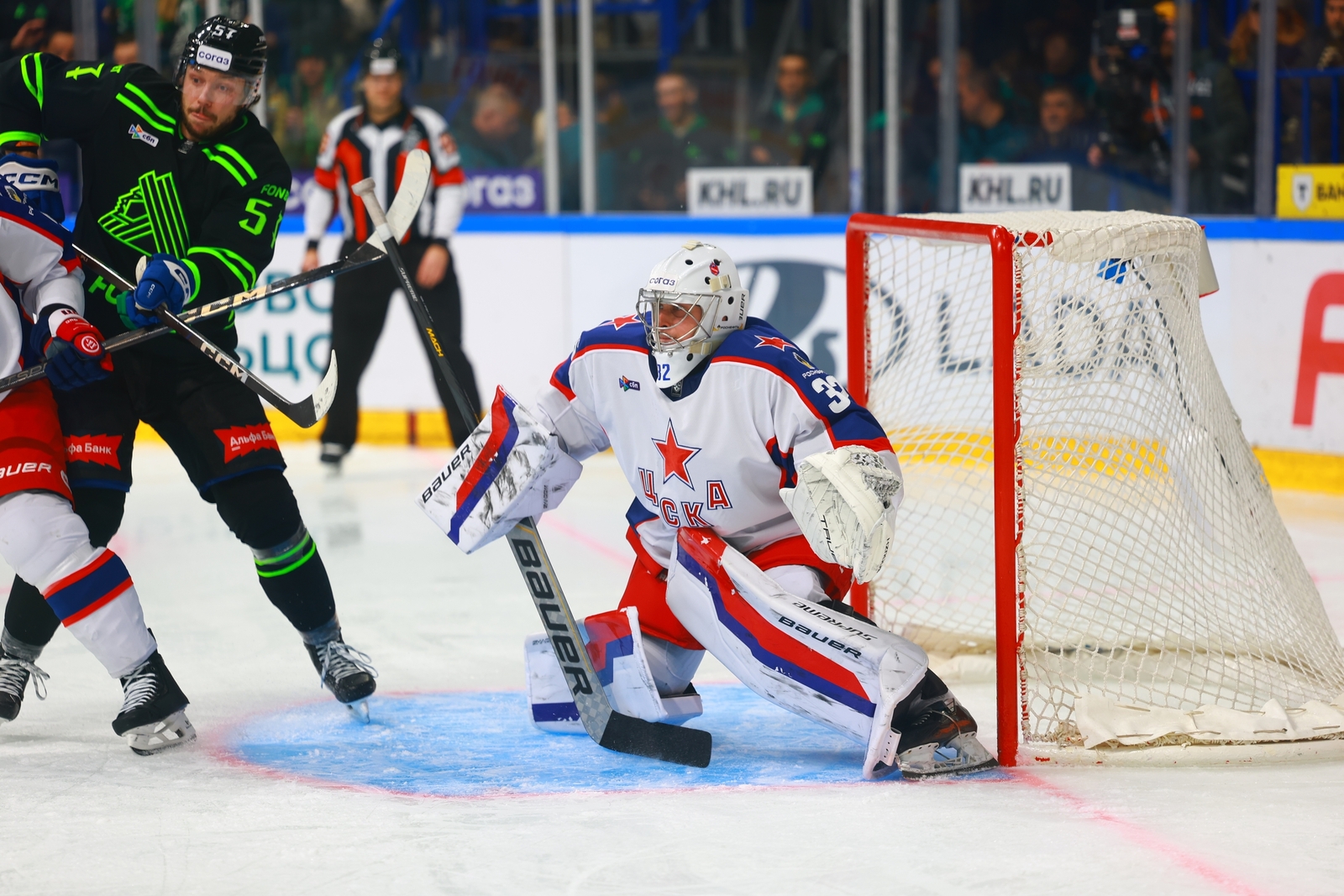 «Юлаевцы» уступили дома армейцам в две шайбы