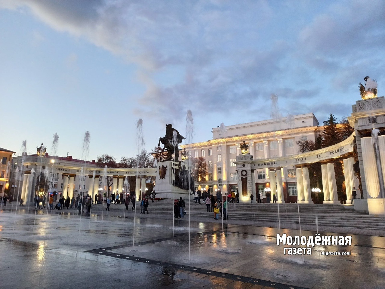 Уфимские фонтаны консервируют на зиму