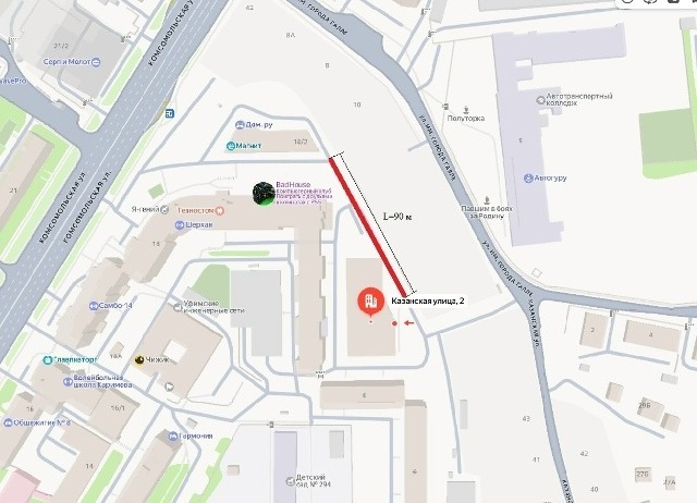 Участок улицы Казанской в Уфе закроют до конца зимы