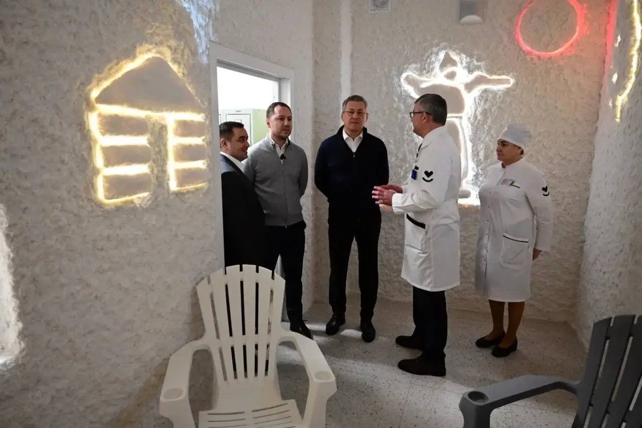 Радий Хабиров открыл детскую поликлинику в Янауле