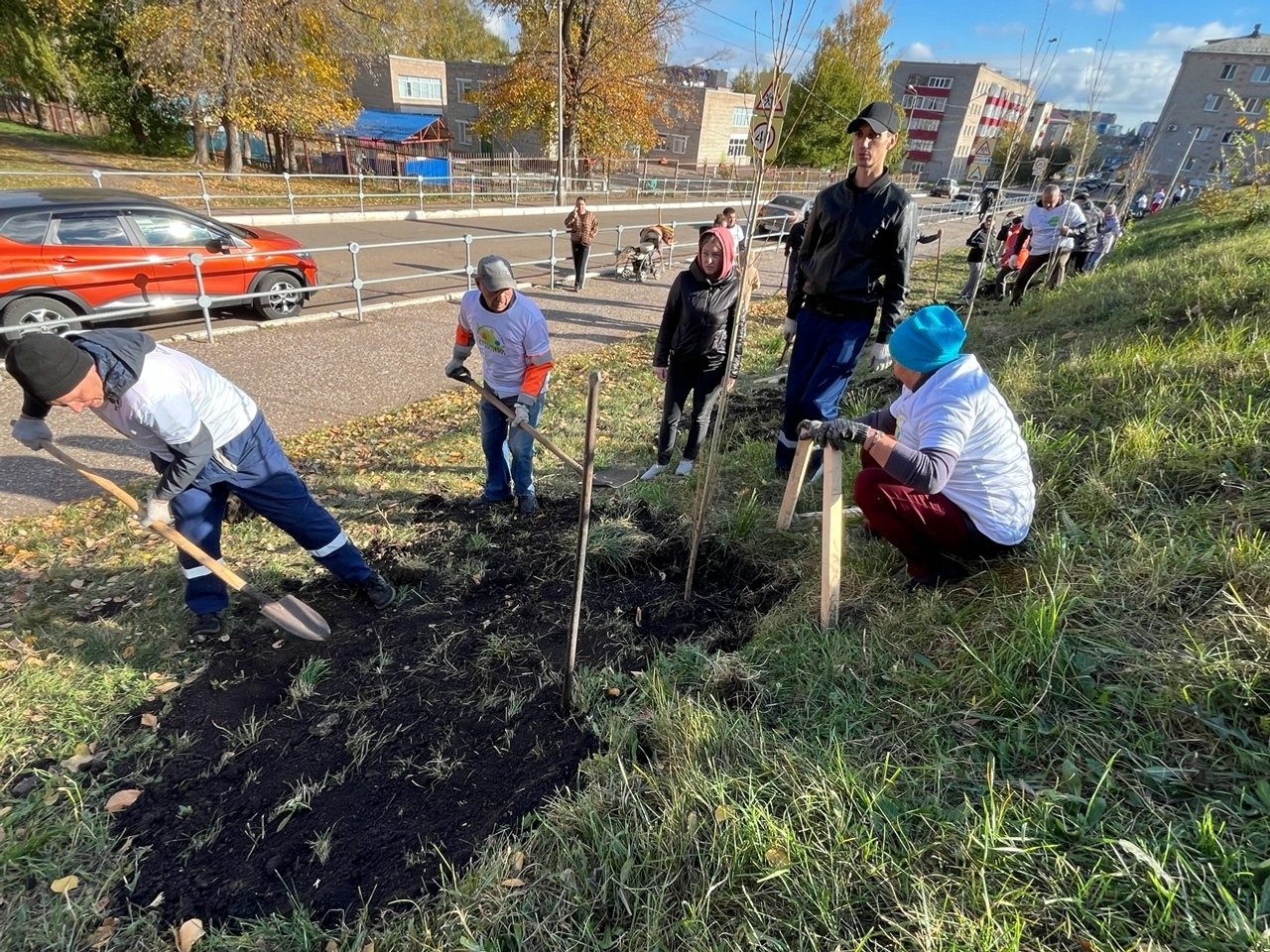 Восемь новых аллей появится в Уфе 25 апреля