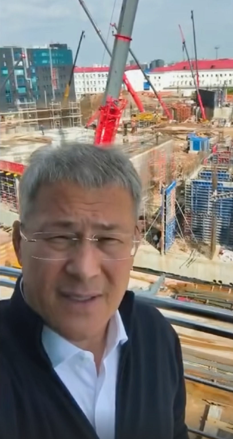 Радий Хабиров рассказал о ходе строительства межвузовского кампуса