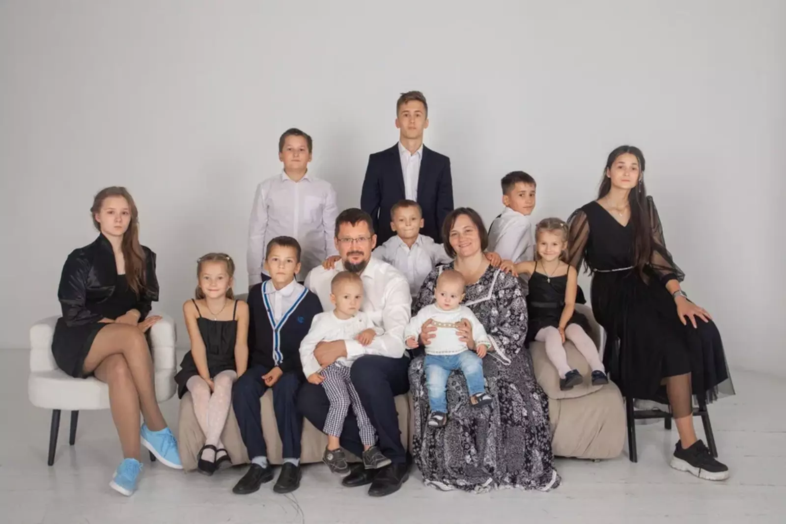 11 детей, два ордена: уникальная семья Фатеевых делится секретами счастья