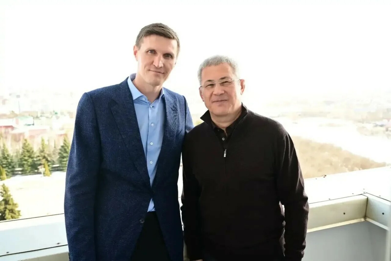 Радий Хабиров обсудил с Андреем Кириленко развитие баскетбола в Башкортостане