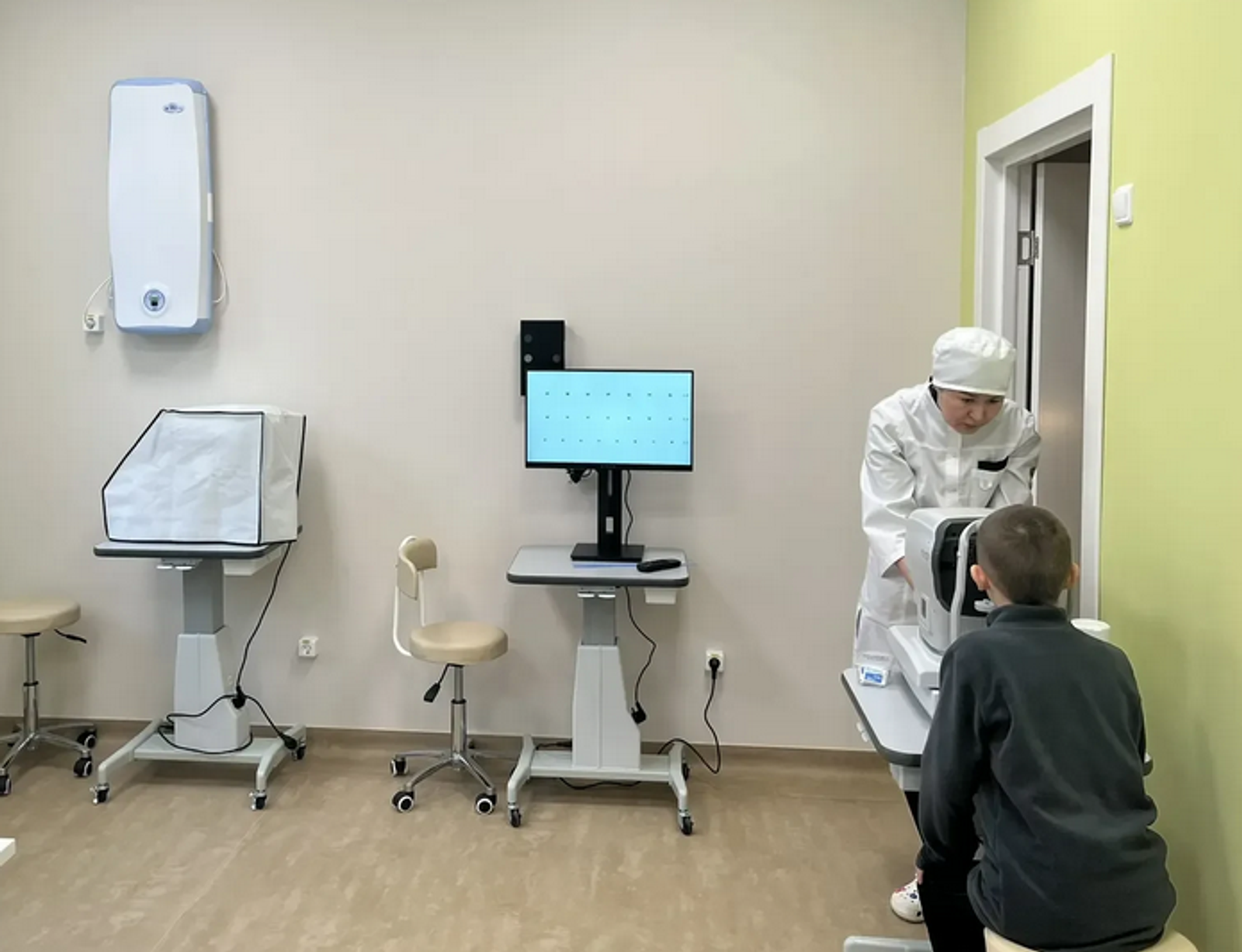 В Аскаровской ЦРБ усилили диагностику детского зрения благодаря нацпроекту