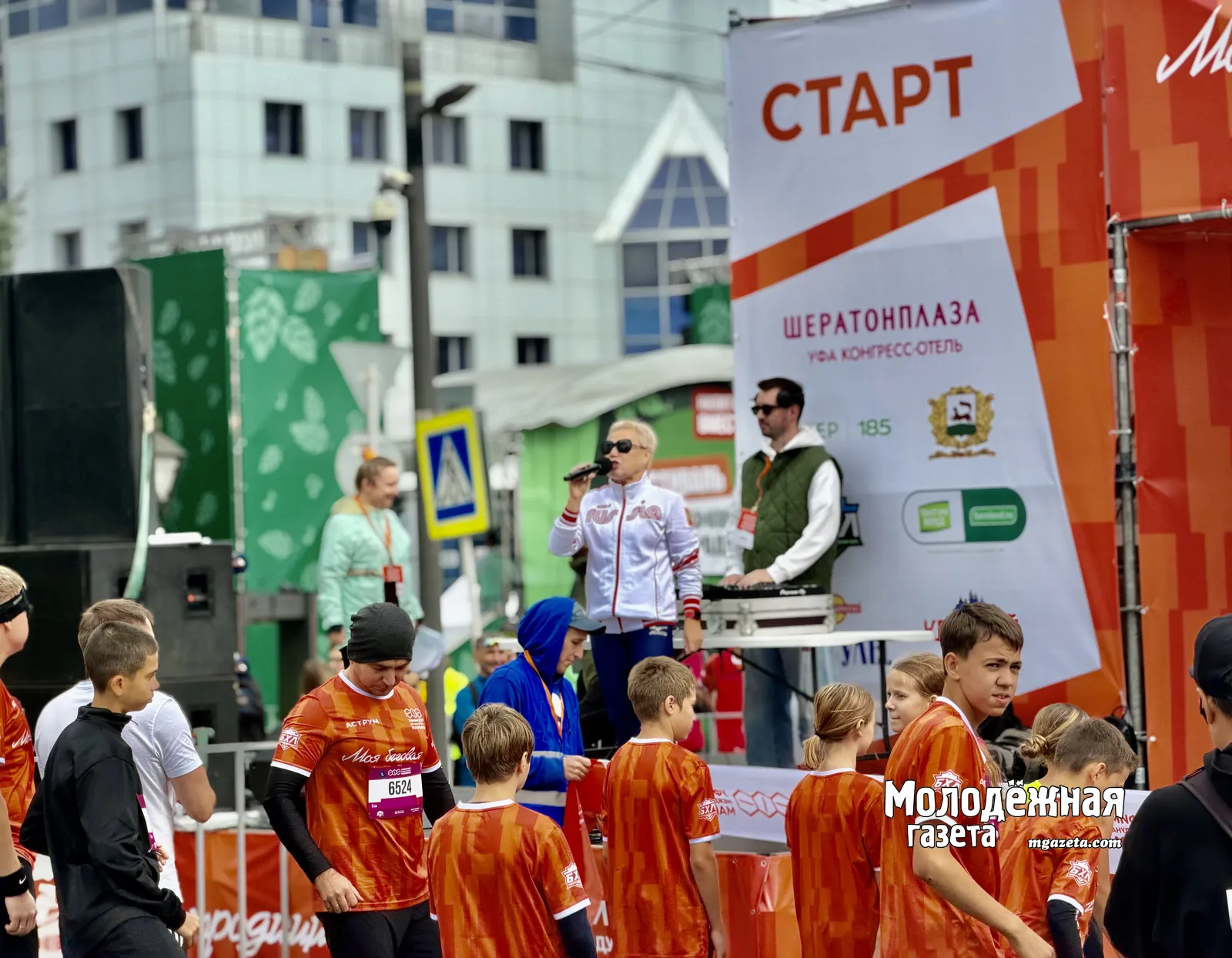 Рима Баталова поприветствовала участников XII Уфимского международного марафона