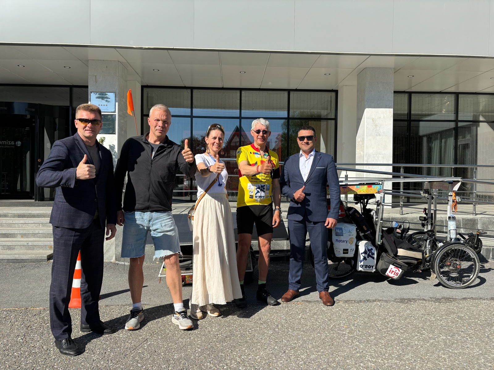 В Дне 1000 велосипедистов в Уфе примет участие путешественник из Бельгии