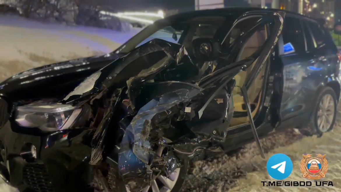 В Уфе в результате ДТП на проспекте Салавата Юлаева погиб 42-летний мужчина