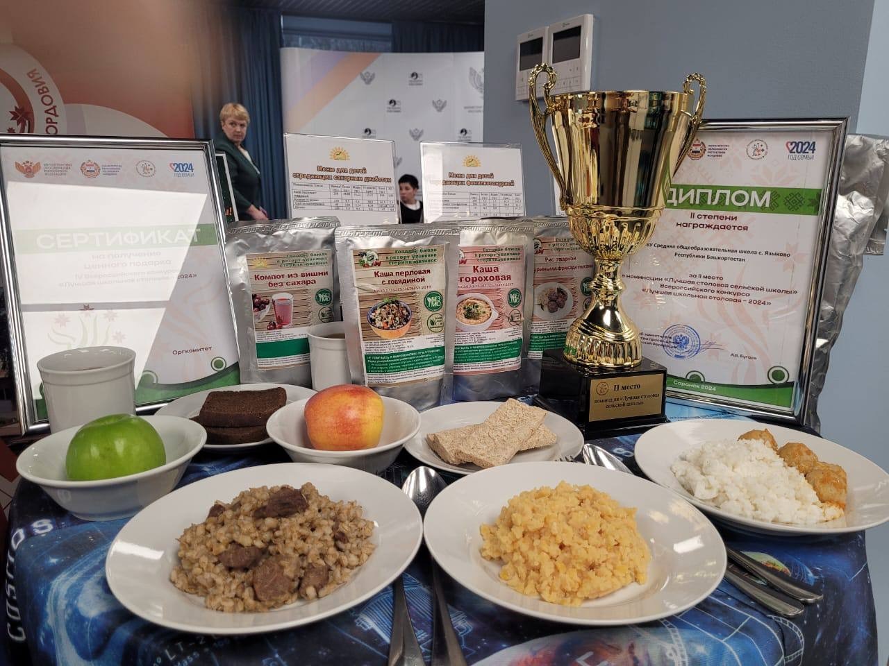 Премьер-министр Башкирии предложил директорам школ есть в столовых