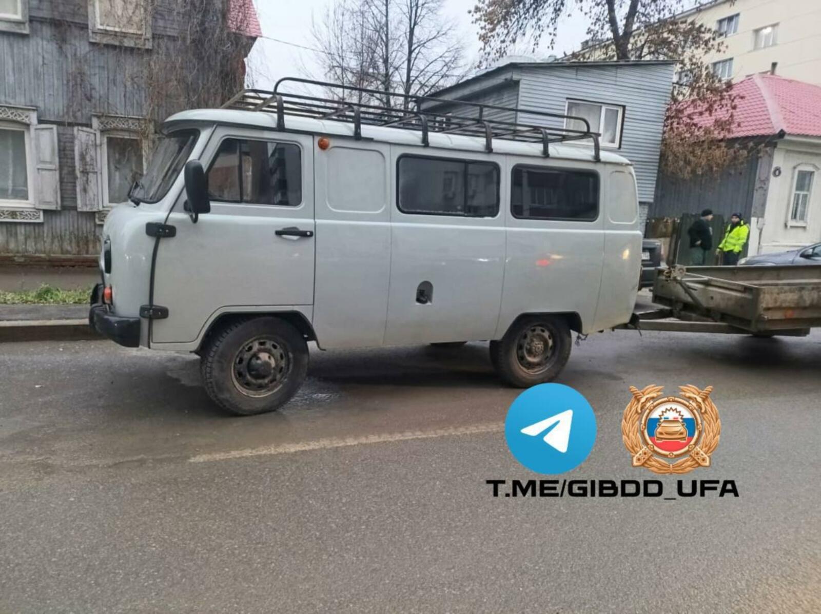 В Уфе «УАЗ» сбил 18-летнюю девушку на пешеходном переходе