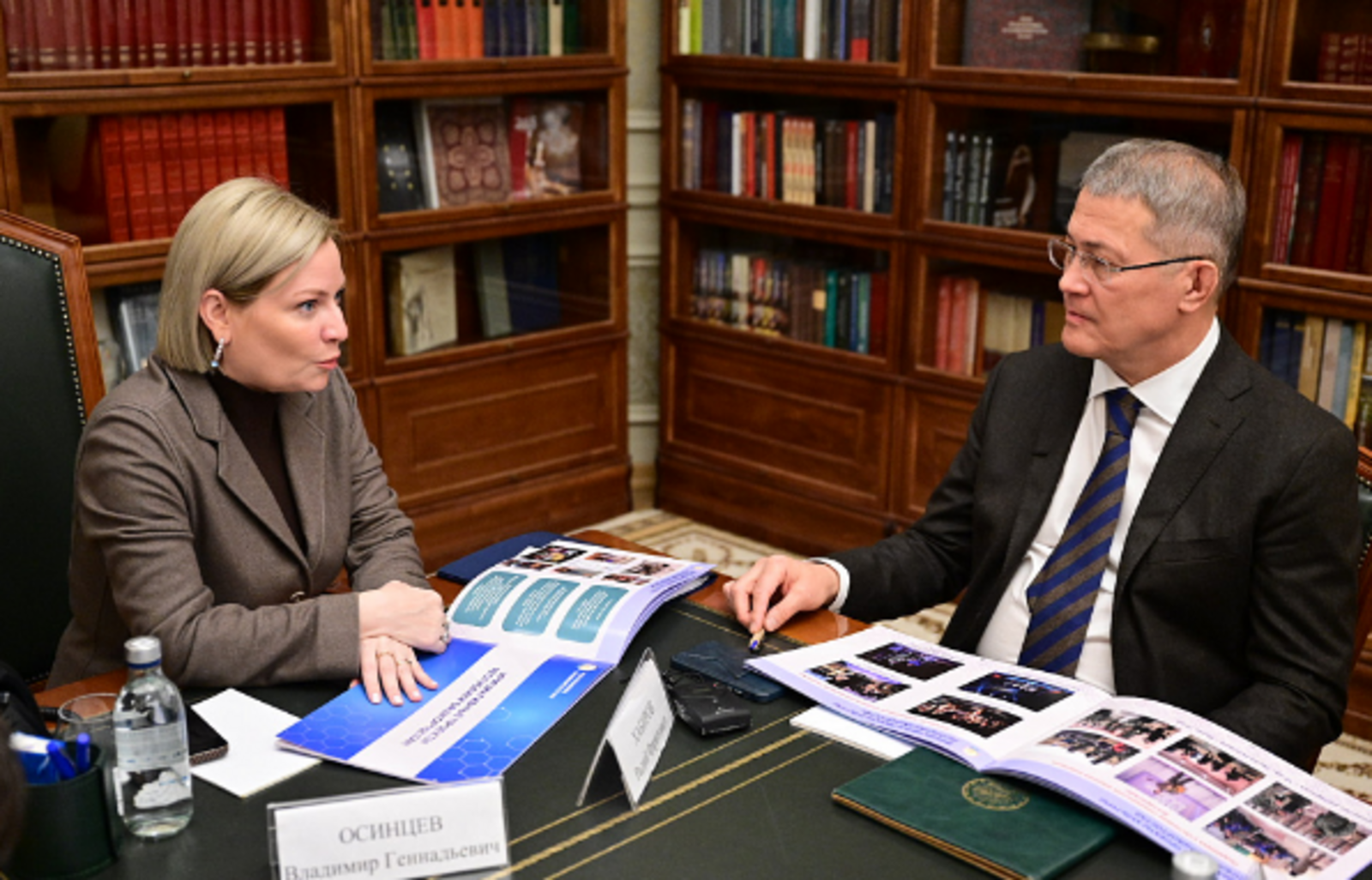 В Москве состоялась рабочая встреча министра культуры России с главой Башкирии