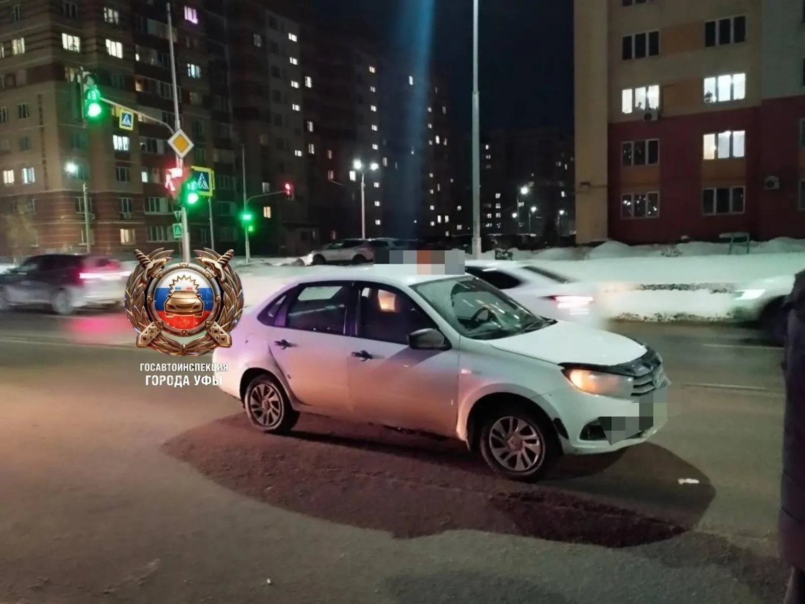 В Уфе водитель «Лады Приора» сбил женщину на пешеходном переходе