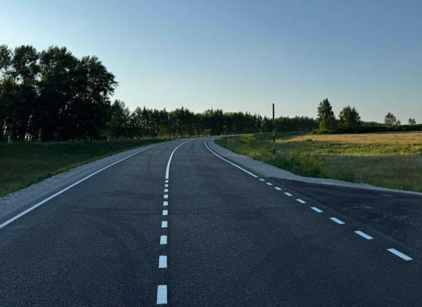 В Шаранском районе Башкирии в рамках нацпроекта отремонтировали 5,5 км дороги