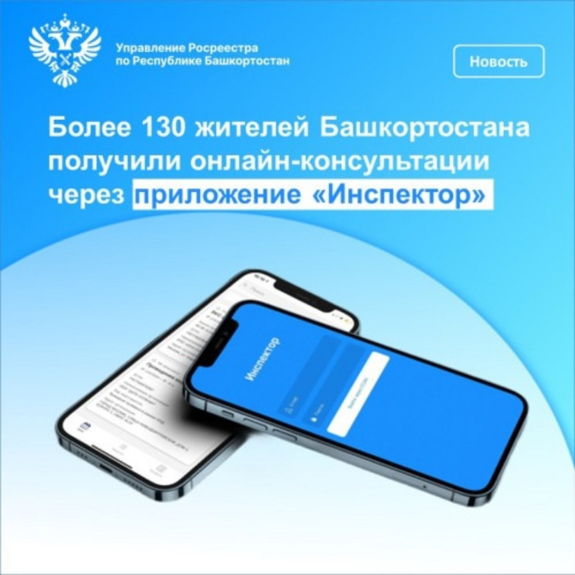 Инспектор: 137 жителей Башкирии получили онлайн-консультации Росреестра
