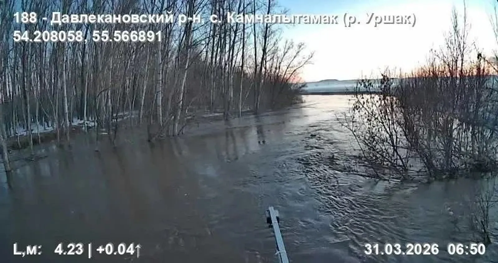В Башкирии сообщили о паводковой ситуации на текущий момент