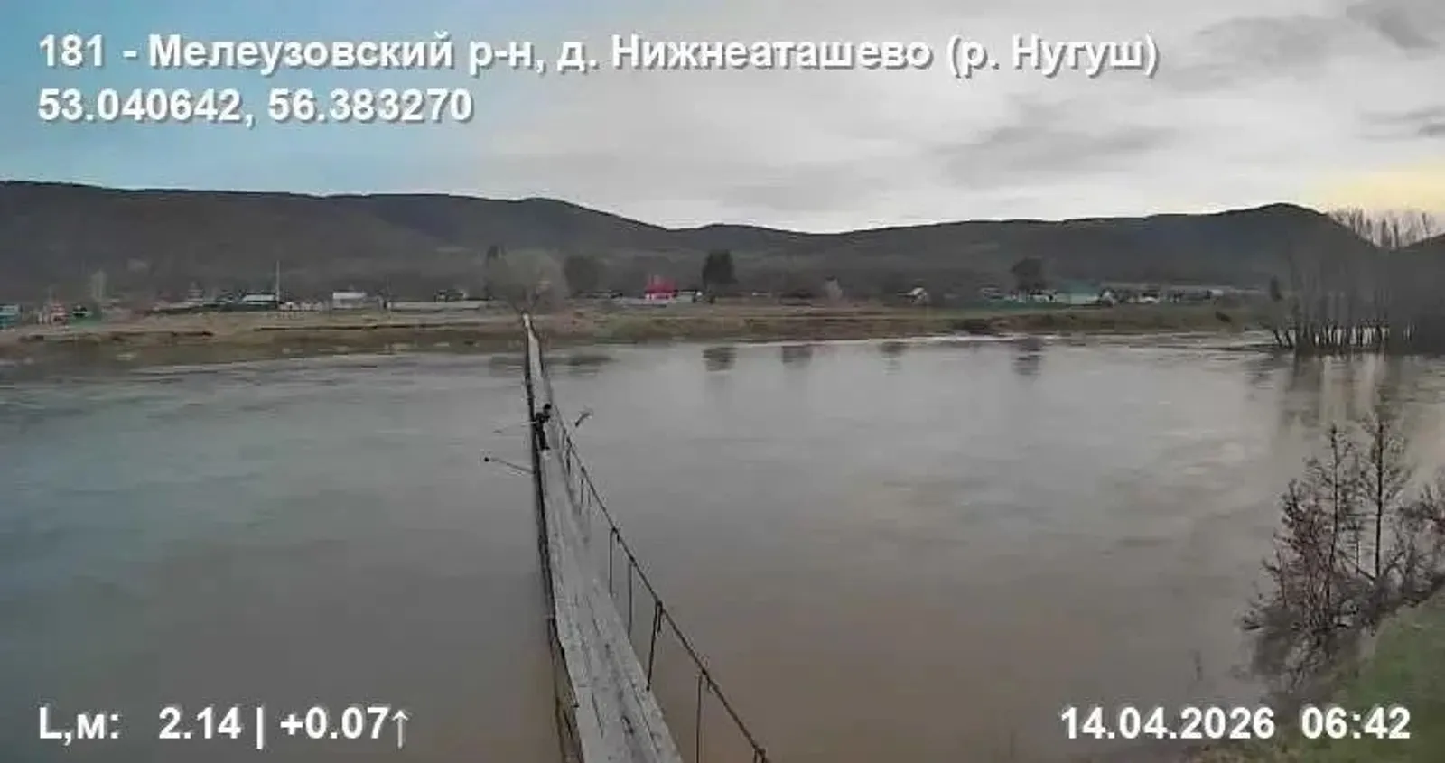 В Башкирии подтоплены 52 приусадебных участка и 4 моста