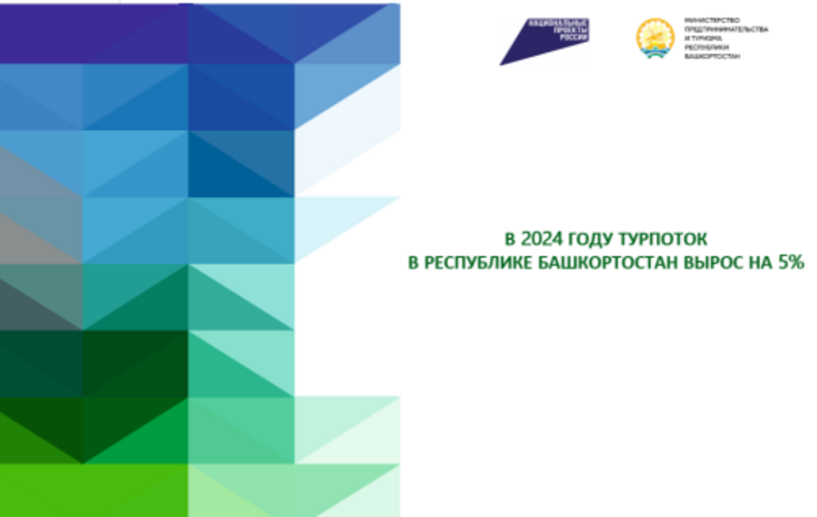 Туристический поток в Башкортостане вырос на 5%