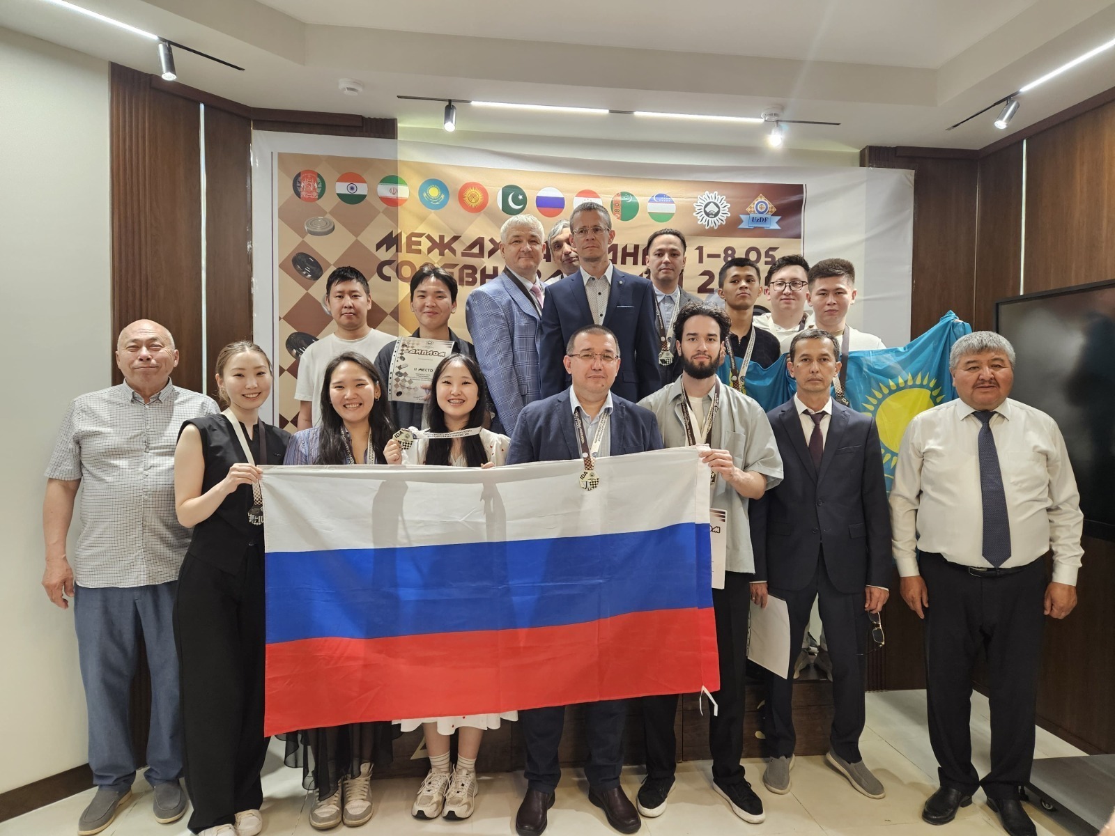 Сборная Башкирии завоевала все золотые медали чемпионата мира по шашкам