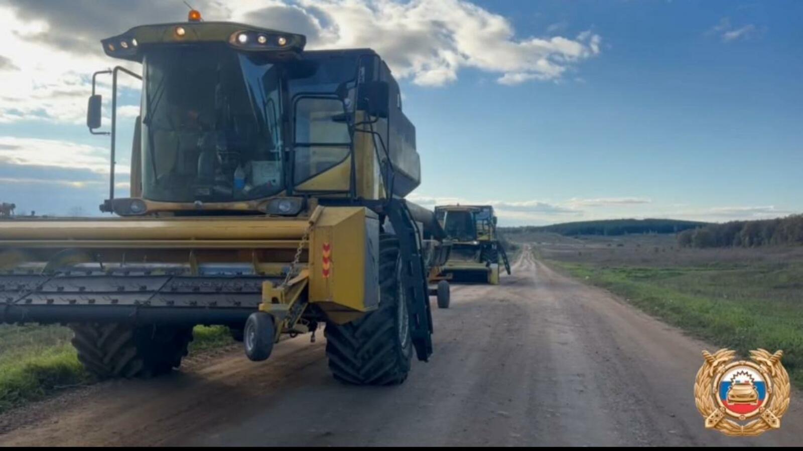 Нетрезвый комбайнер задержан в Башкирии благодаря бдительности граждан
