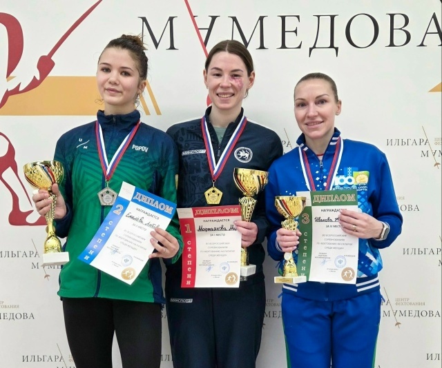Рапиристки из Башкирии завоевали награды на всероссийских соревнованиях
