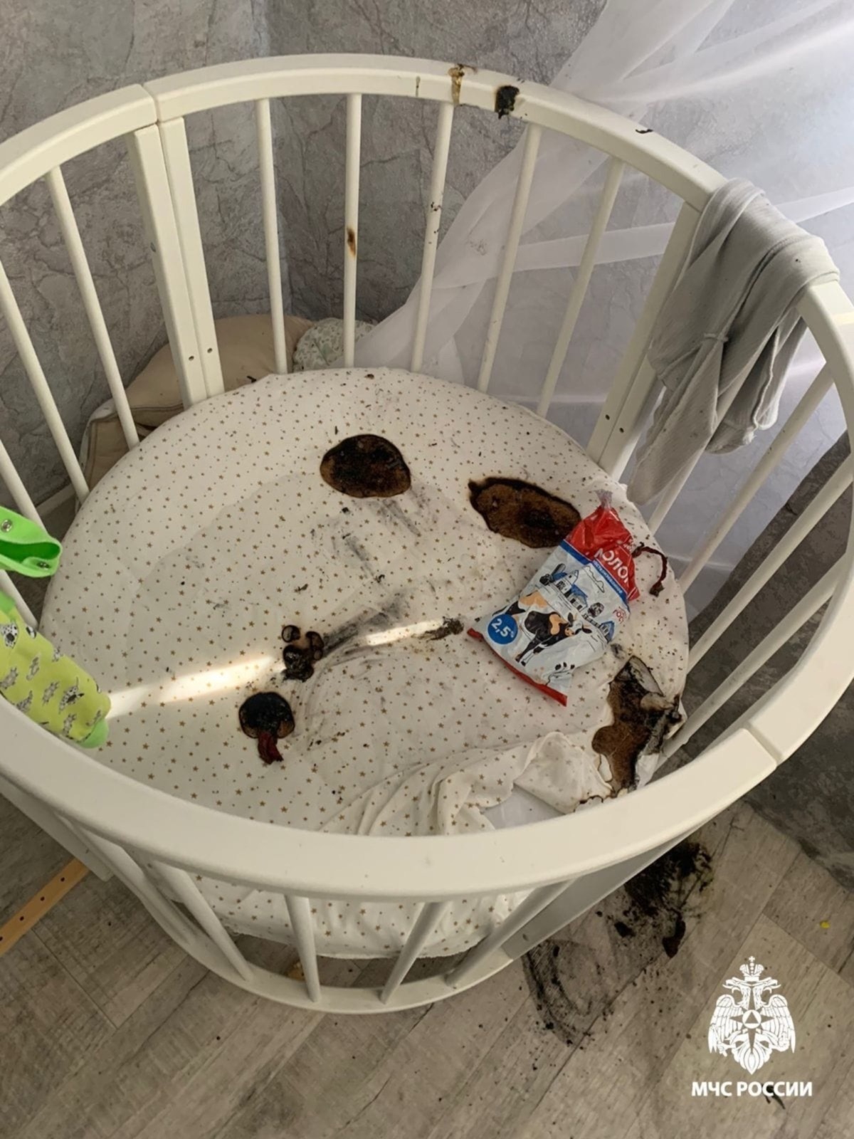 В Башкирии скончался младенец, получивший ожоги в кроватке