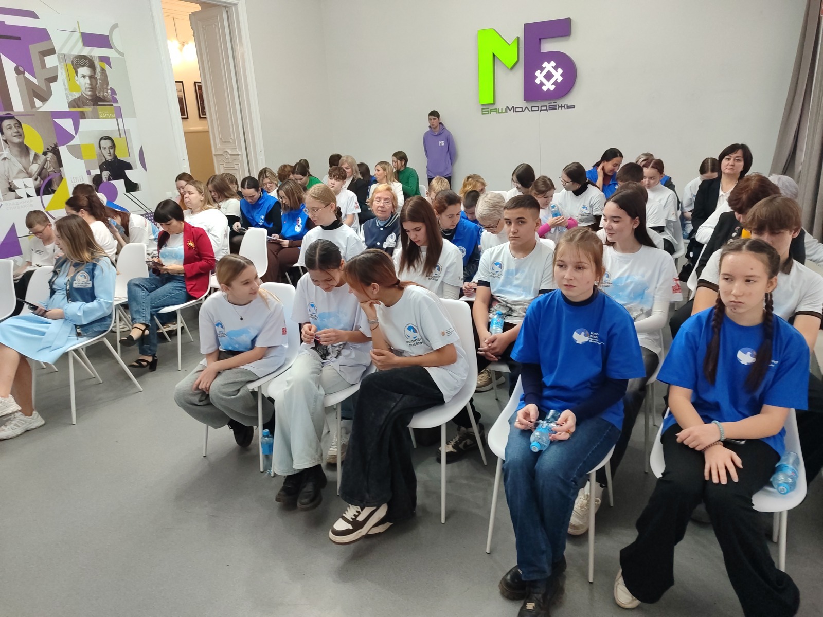 Волонтеры Победы из Башкирии встретились с председателем движения Ольгой Занко