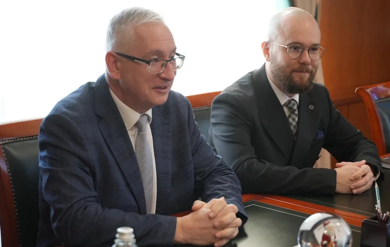 Андрей Назаров встретился с представителями Федерации Го России