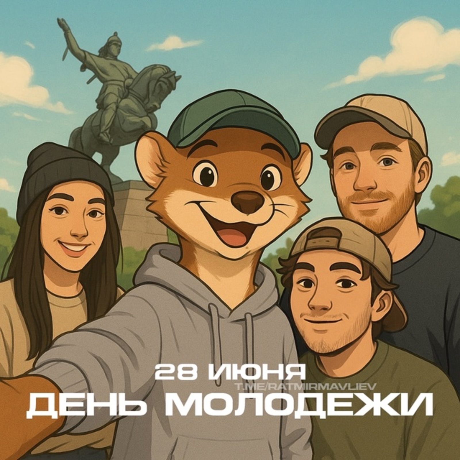 Мэр Уфы поздравил жителей с Днем молодежи