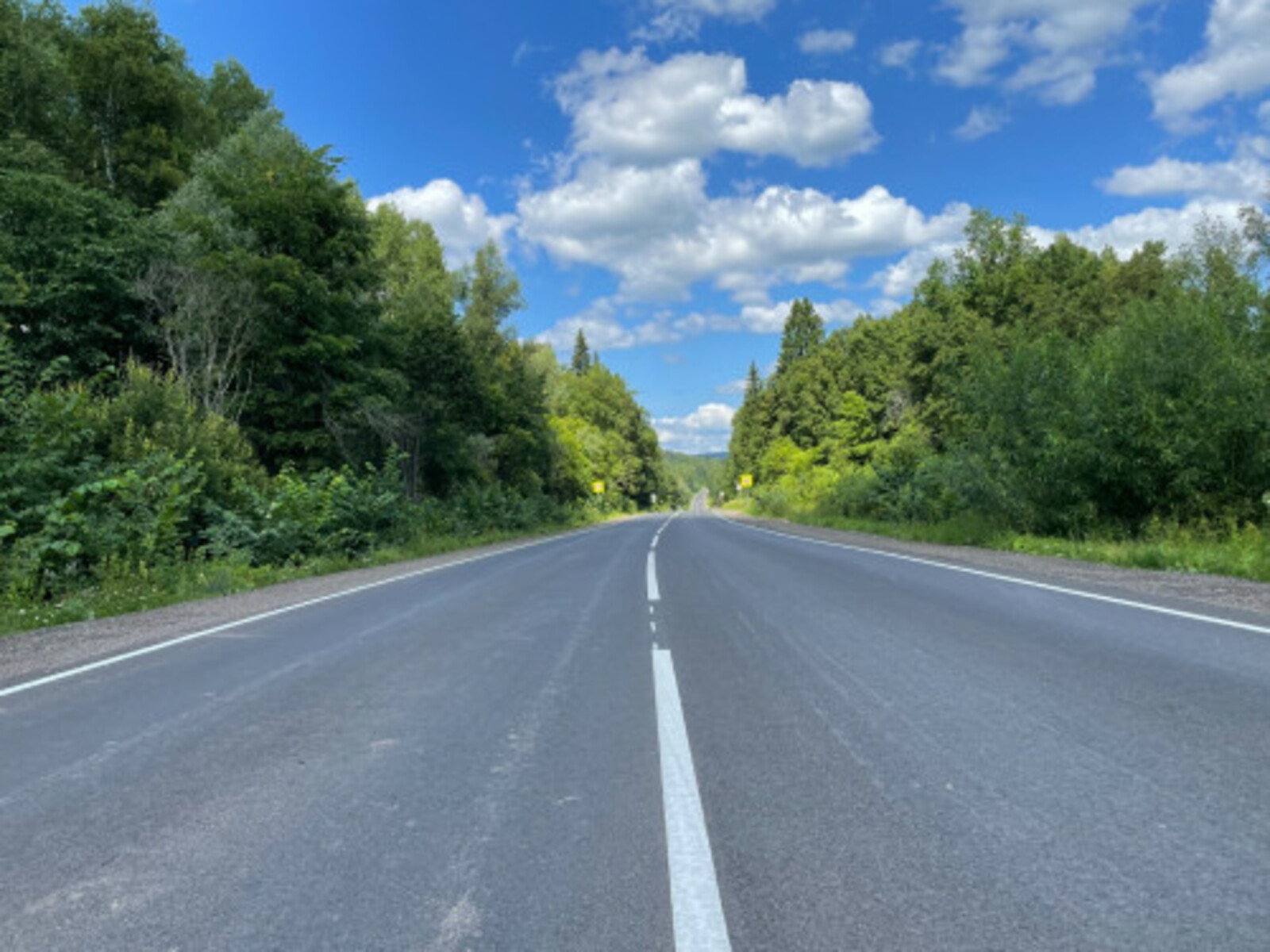 Почти 18 километров дороги Уфа – Павловка отремонтировано в Башкирии