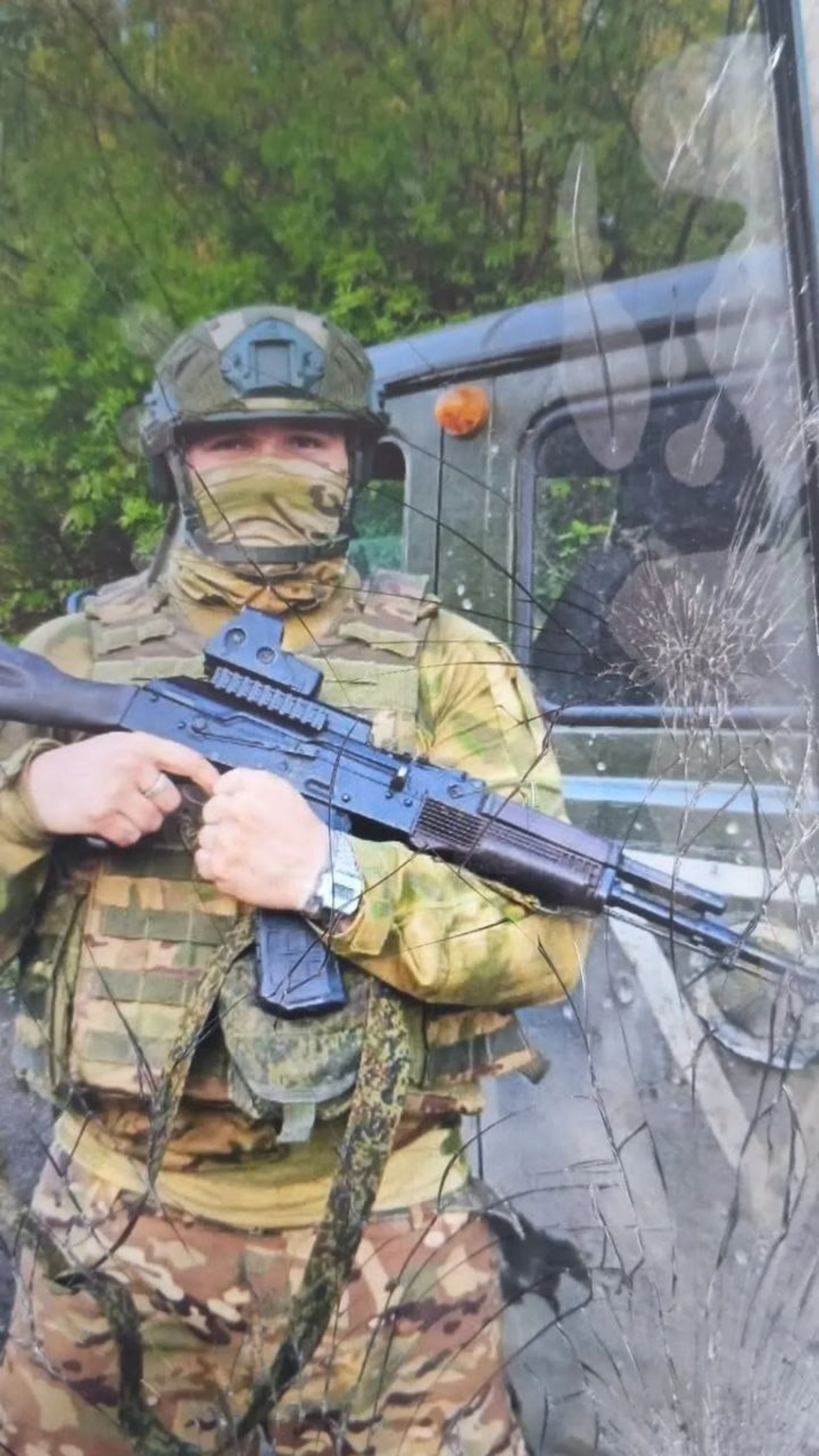 Боец из Башкирии награждён медалью Суворова