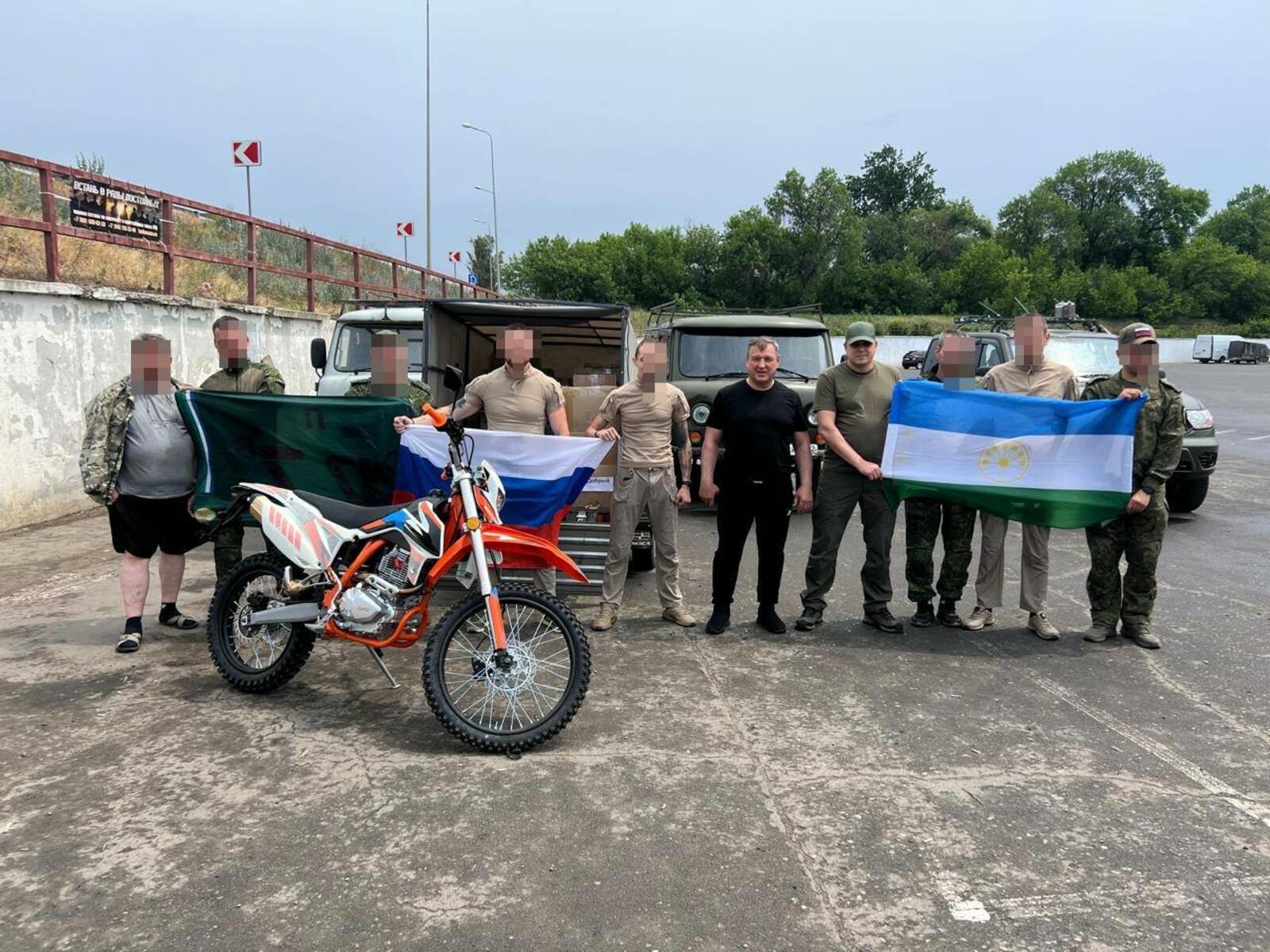 Уфимцы передали очередную партию гуманитарной помощи в Донецк