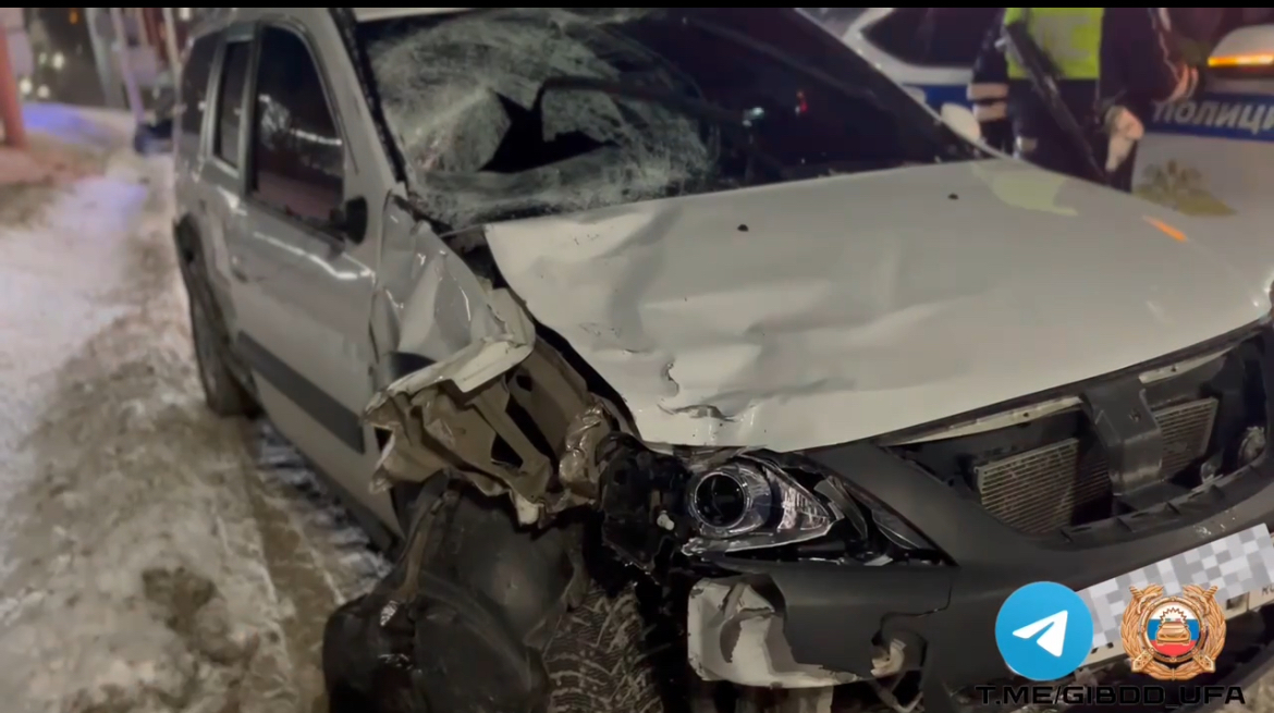 В Уфе в результате ДТП на проспекте Салавата Юлаева погиб 42-летний мужчина
