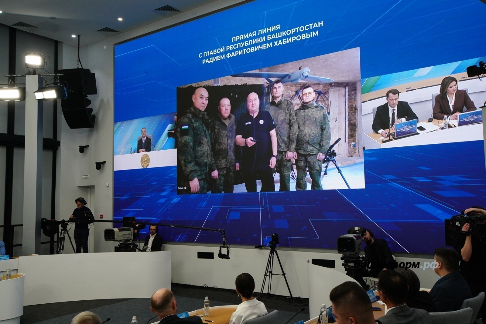 Участники СВО из Башкирии выразили благодарность Радию Хабирову