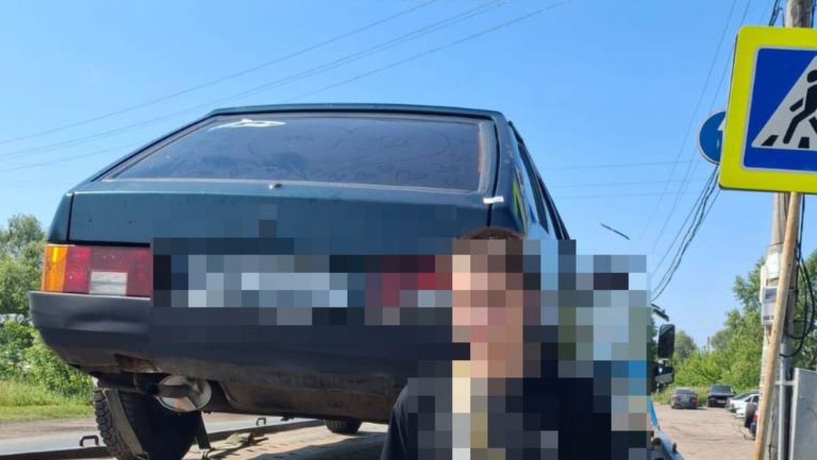 В Уфе в Максимовке задержали подростка без прав