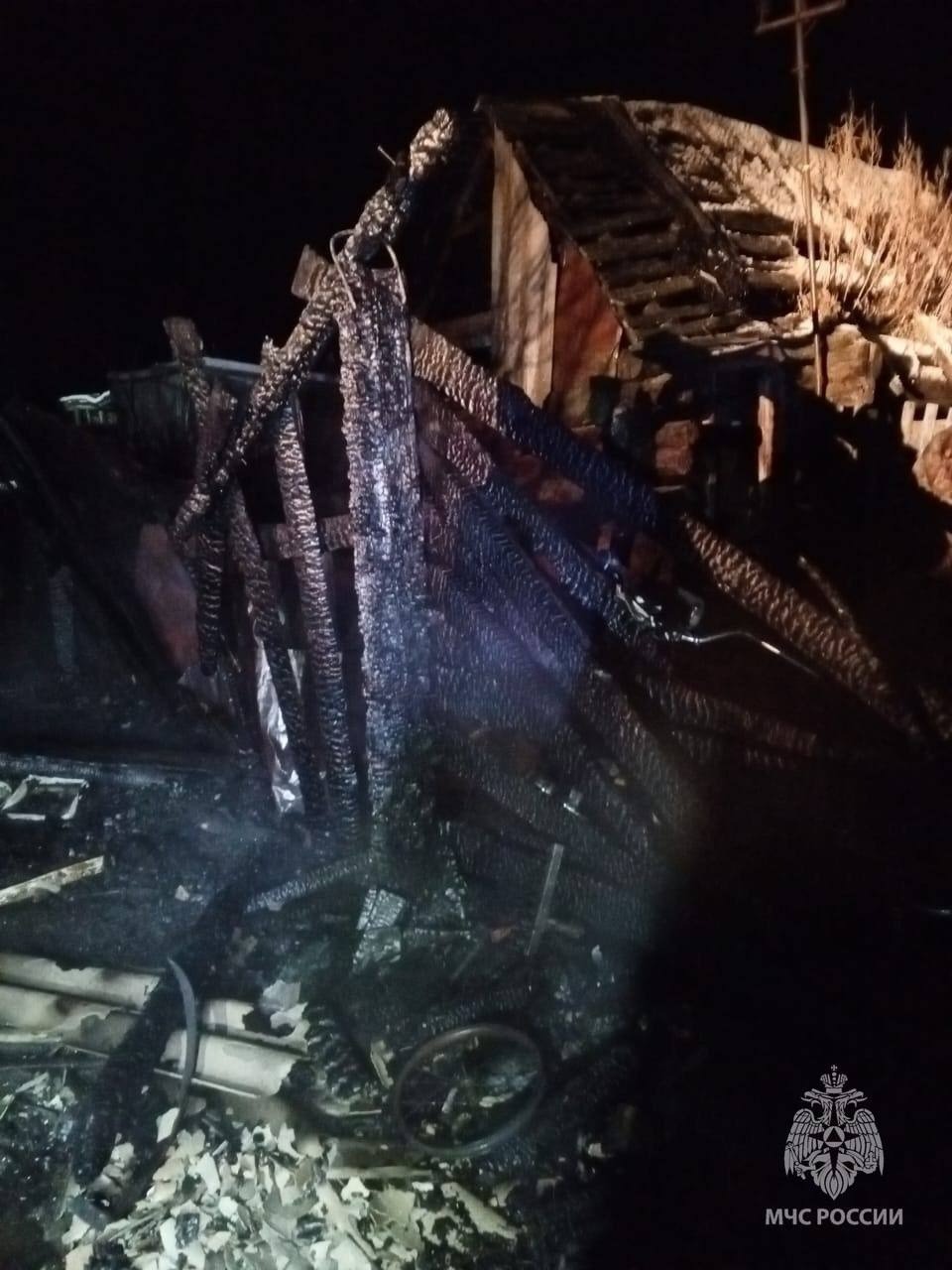 Погибшего парня нашли при тушении пожара в Башкирии