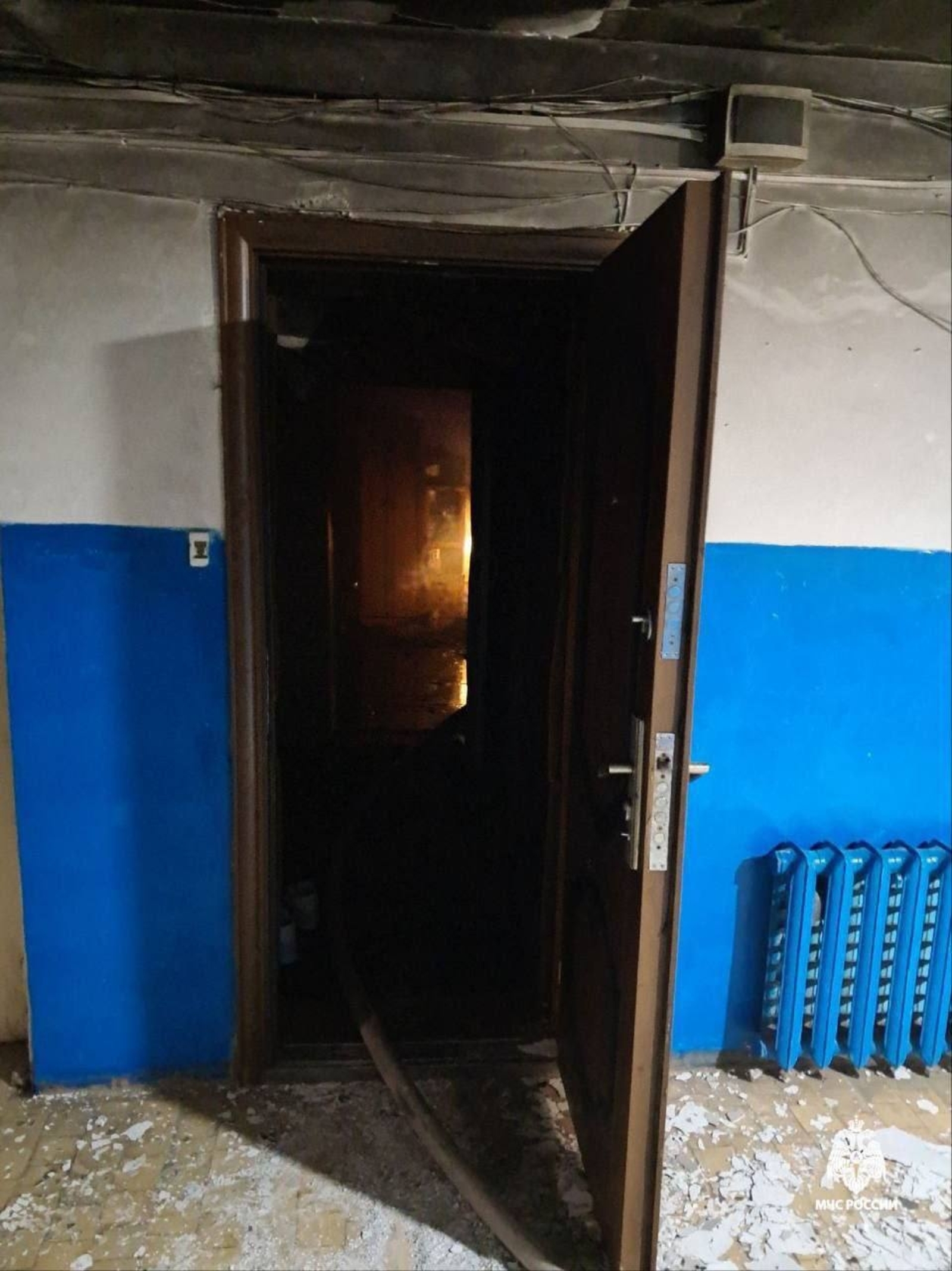 В Башкирии пожарные спасли жильцов многоэтажки