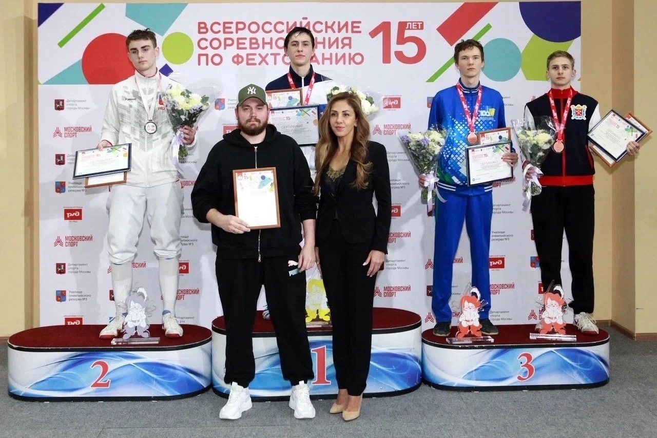 Алексей Понитков из Башкирии стал призером всероссийского турнира по фехтованию