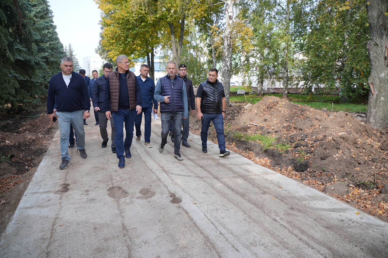 Парк Ленина в Уфе преображается