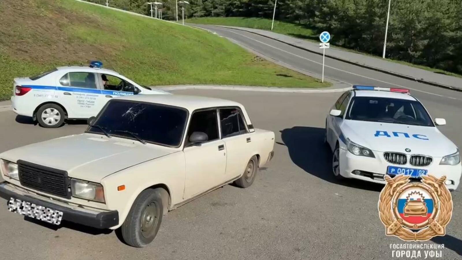 Демонстрировавший опасное вождение водитель из Уфы привлечен к ответственности