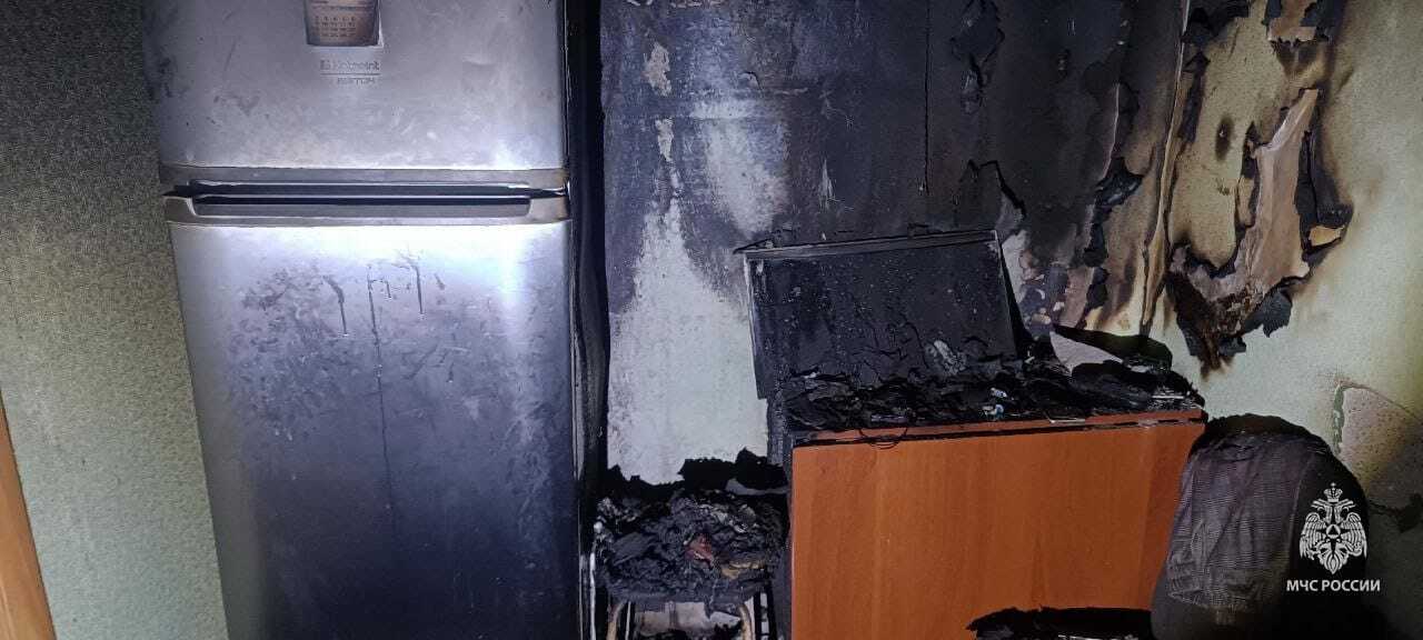 В Стерлитамаке при пожаре погибли мужчина и женщина