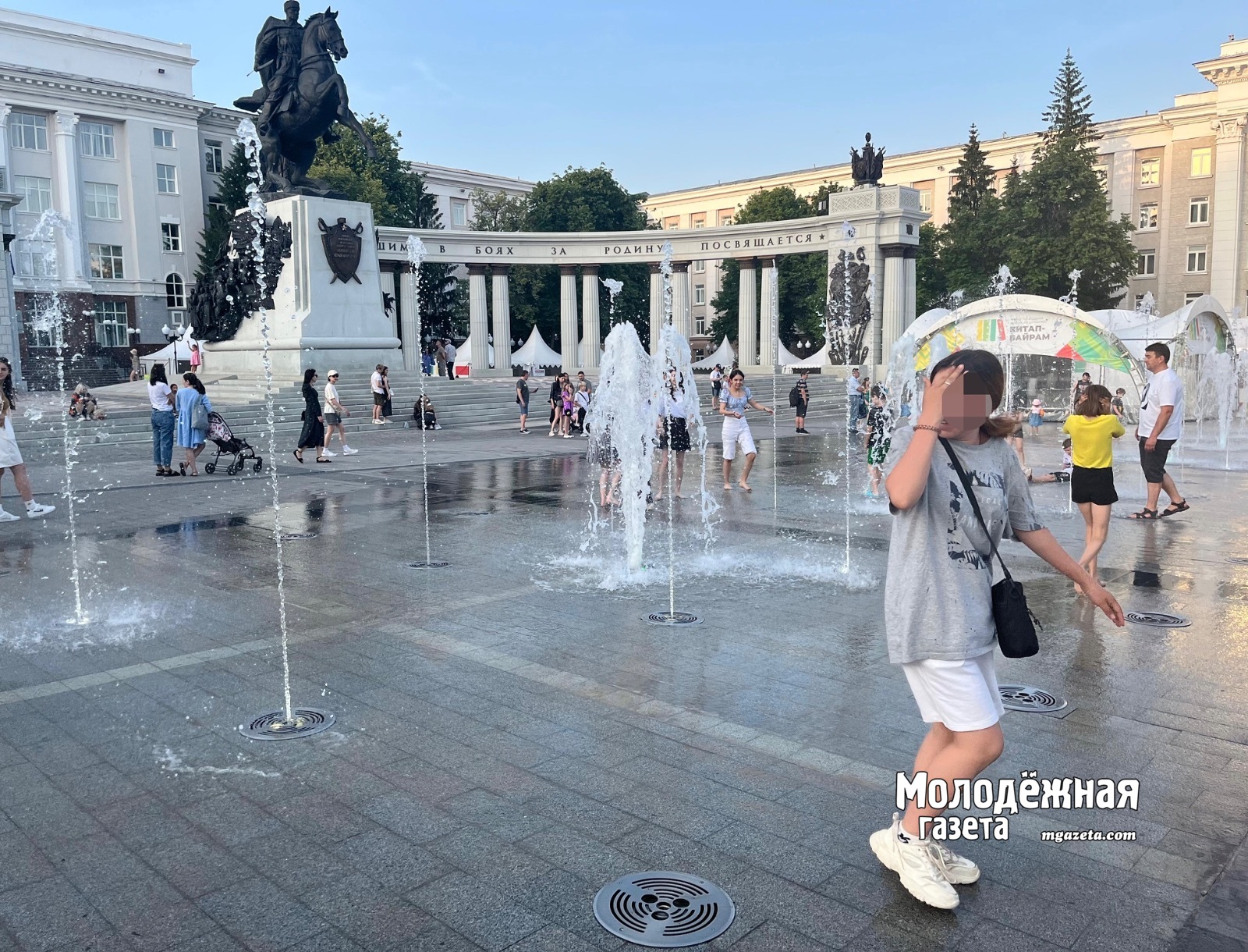 Власти Уфы намерены штрафовать за купание в фонтанах