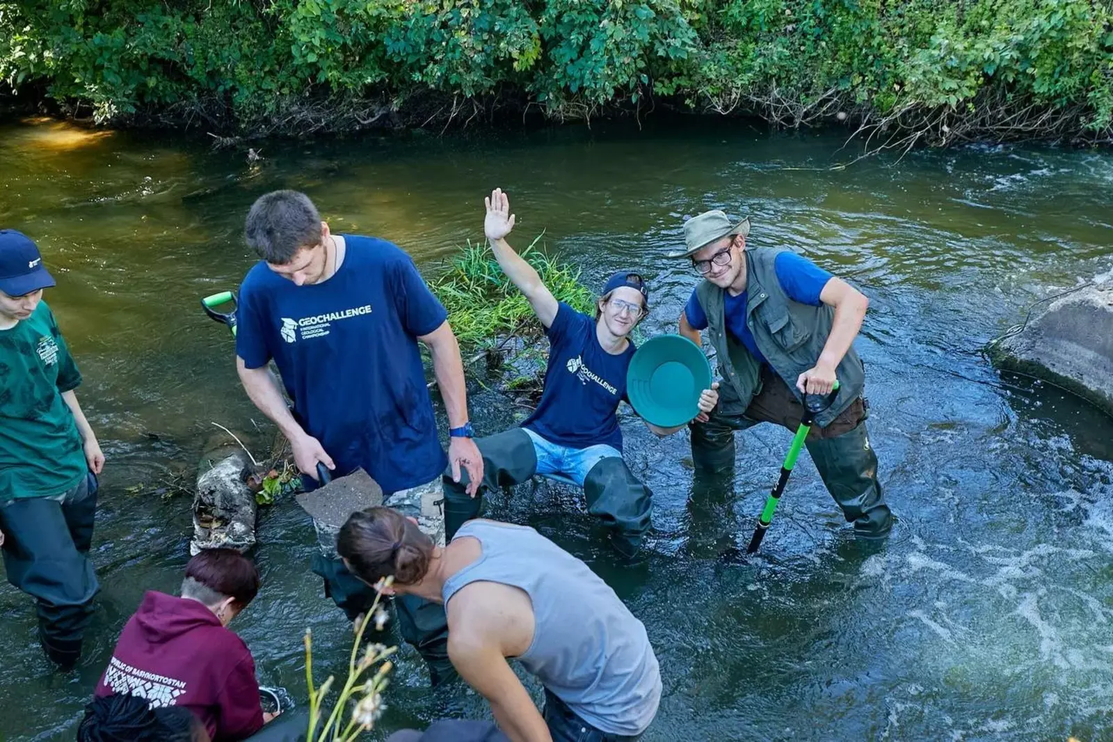 Участники «ГеоВызова» искали золото в Гафурийском районе Башкирии